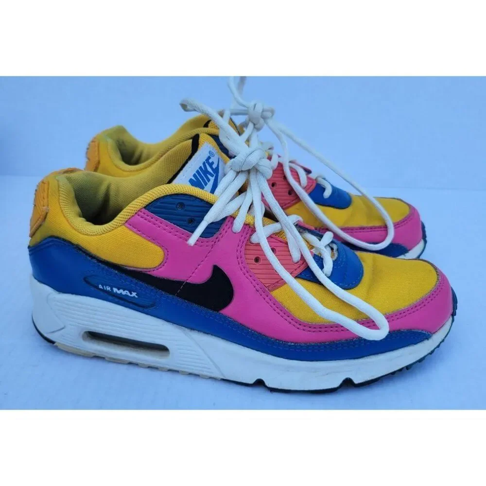 Nike Air Max 90 LTR GS University Sneakers 5 Youth WOMEN'S WOMAN'S 6.5
